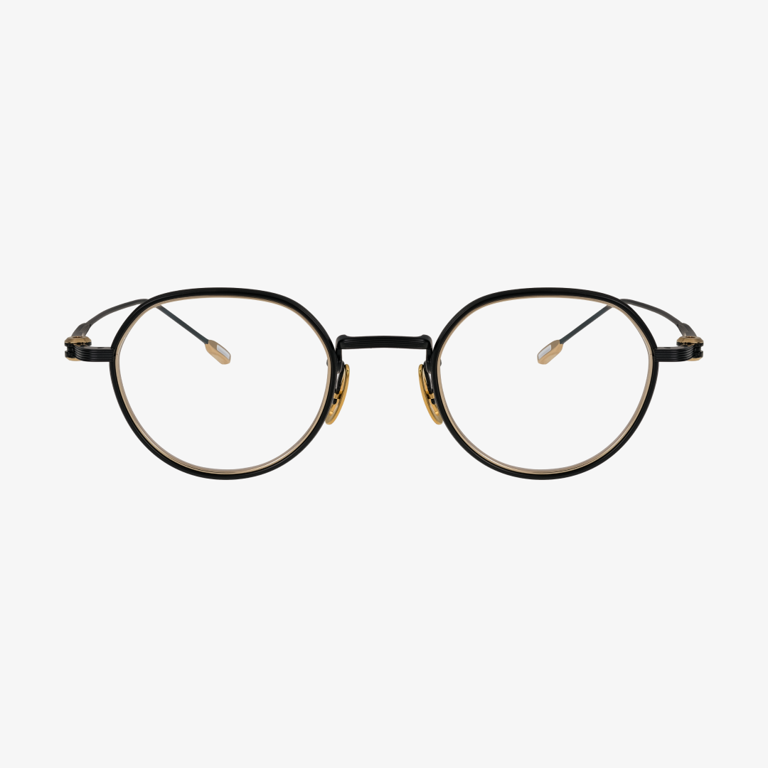 The Angel Black White Gold